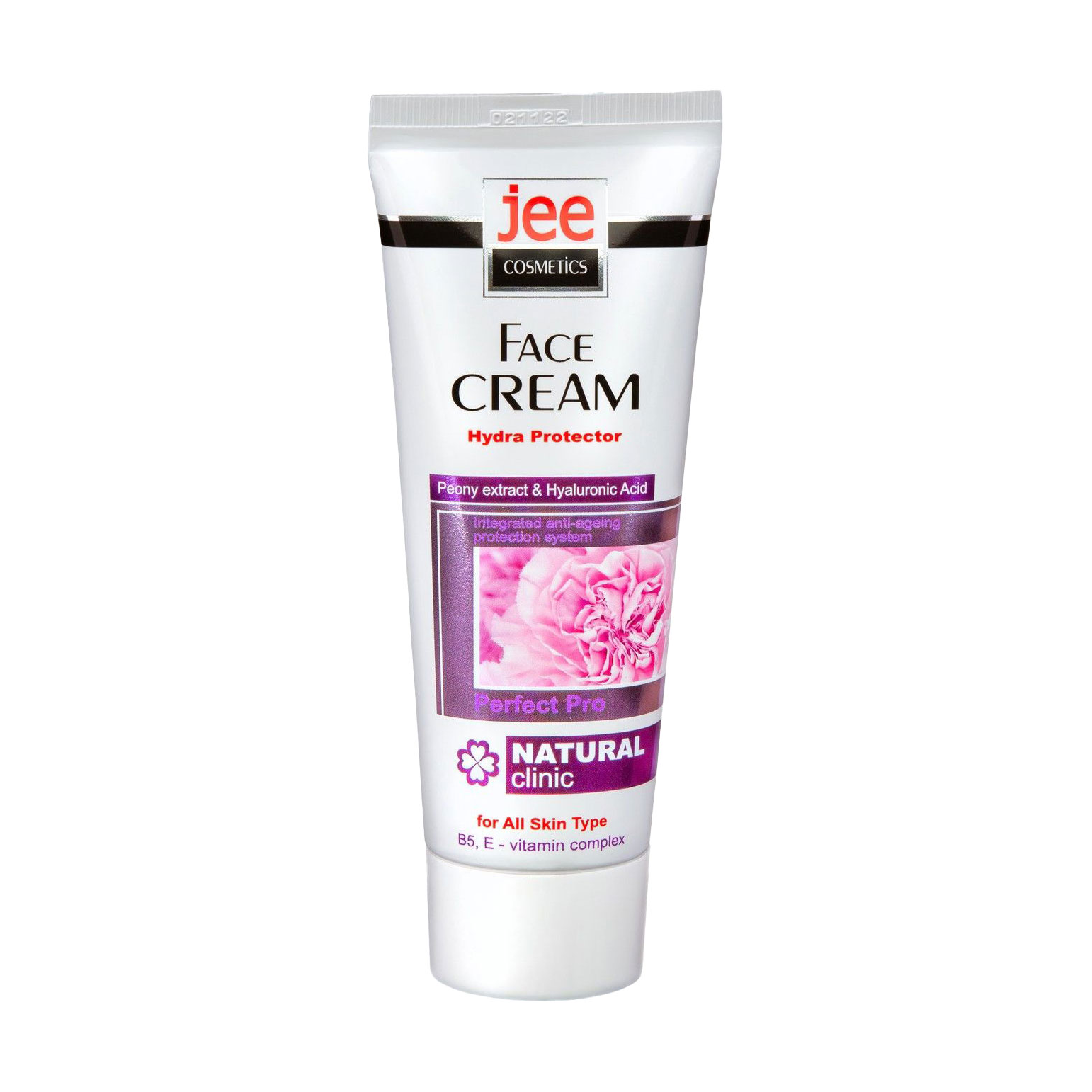Крем для обличчя Jee Cosmetics Hydra Protector Peony Extract &amp; Hyaluronic Acid Face Cream з екстрактом півонії та гіалуроновою кислотою, 75 мл